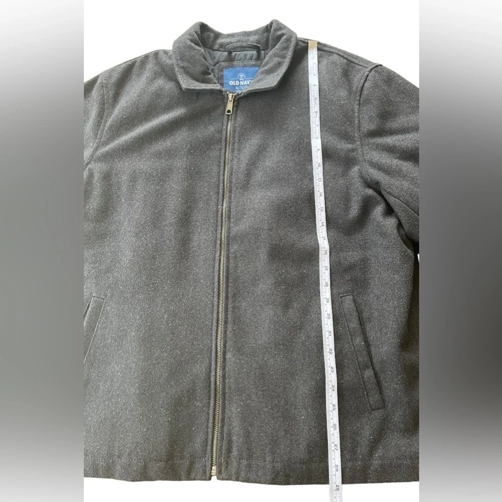 Old Navy Gray Wool Coat size XL/TG/XG - Picture 10 of 16